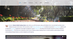 Desktop Screenshot of bostonholistichealing.com